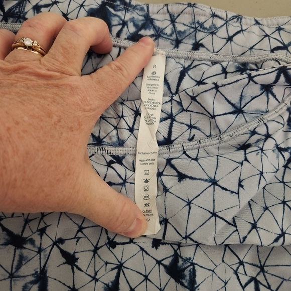 Lululemon Women's Retreat Yogi Crop Star Crushed Silver Fox Capri - Picture 5 of 7